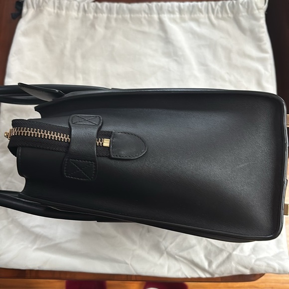 Celine Micro Luggage Black Smooth Leather Bag - Picture 3 of 11